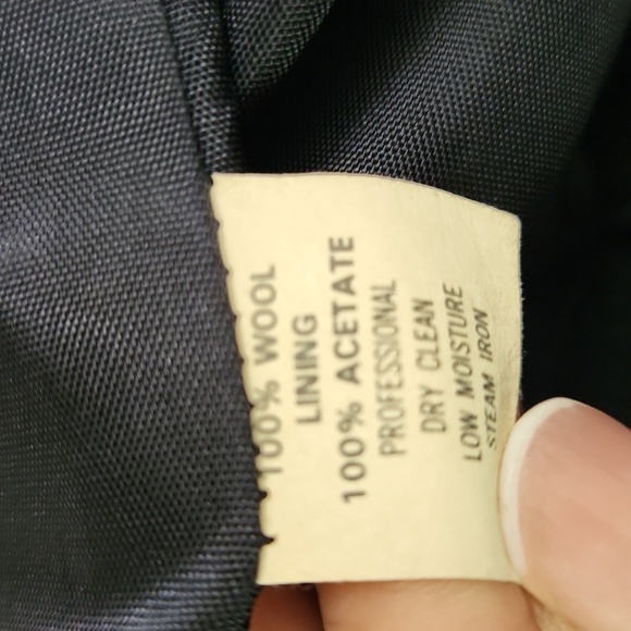 100% Wool Blazer Vintage Royal Button Alfred Dunnner Luxury Office Elegant - Picture 8 of 10